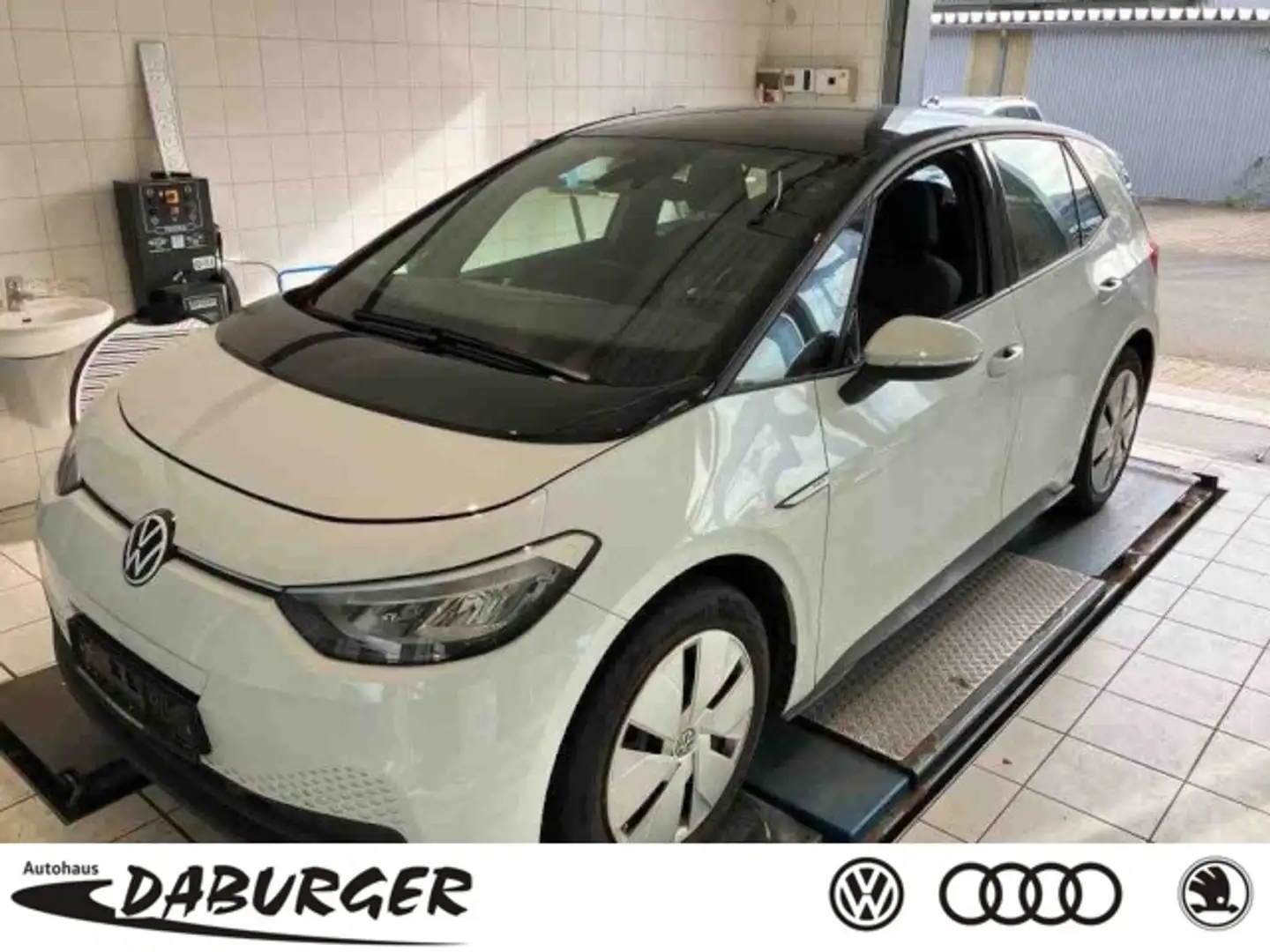 Volkswagen ID.3 Pro 62kWh Klima Navi Einparkhilfe Wit - 1
