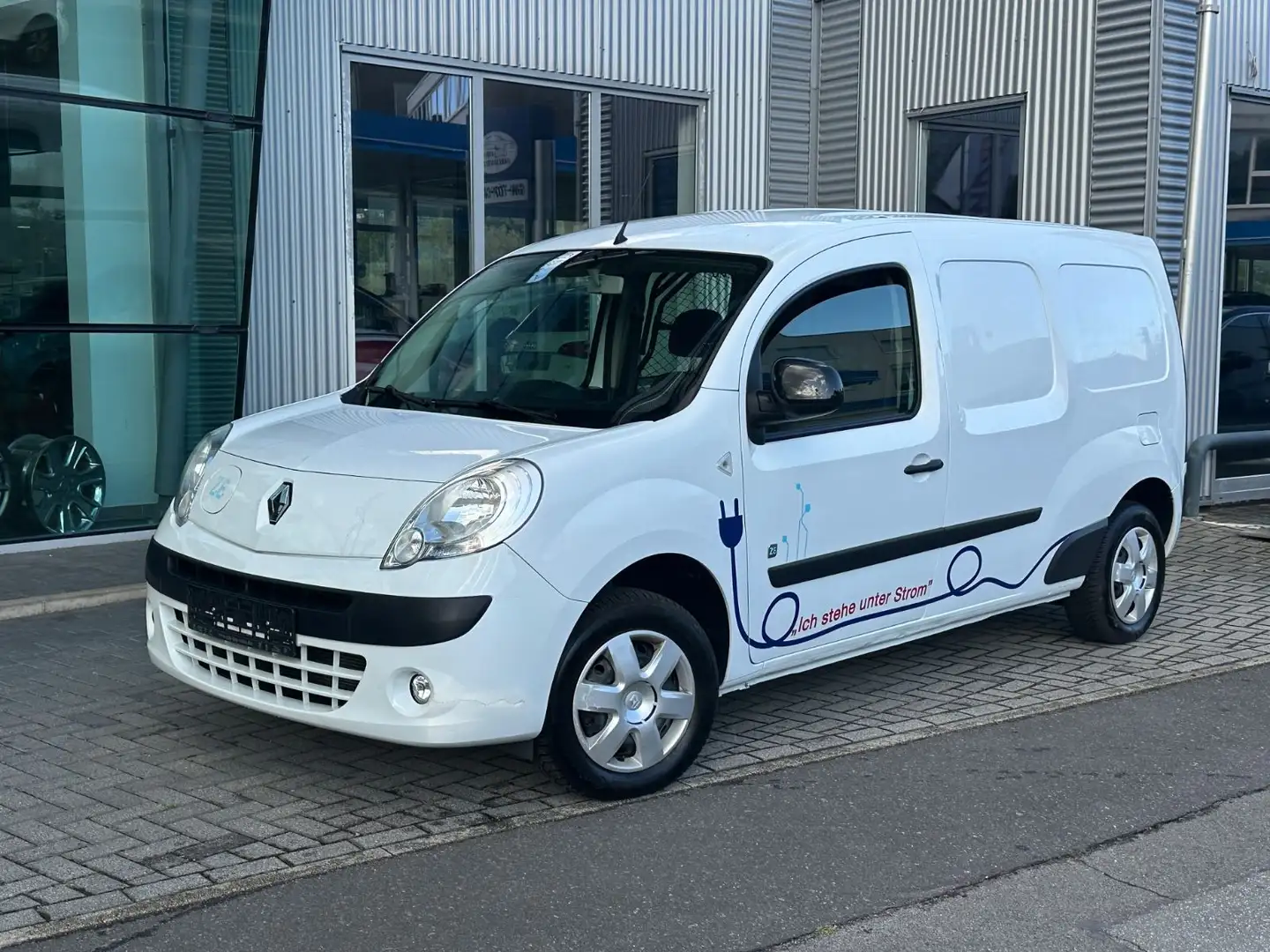 Renault Kangoo Z.E. Maxi 2-Sitzer Klima 1.Hand Kasten Weiß - 1