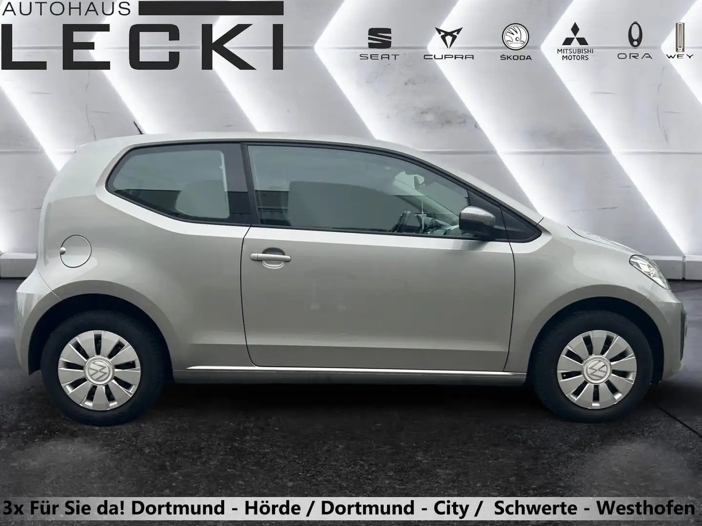 Volkswagen up! move up! 1.0 *SHZ*KLIMA*KAMERA*PDC*BLUETOOTH* Zilver - 2