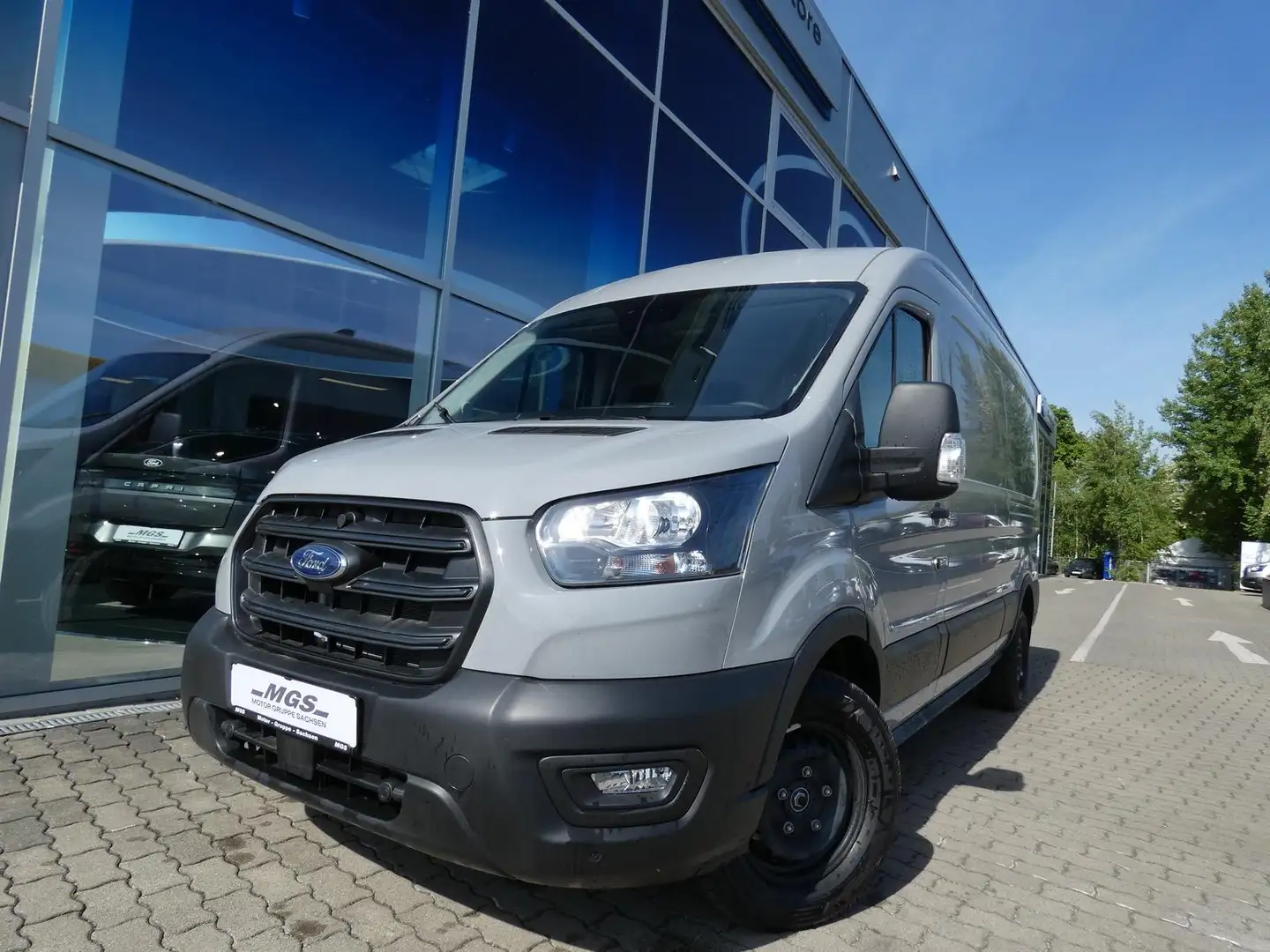 Ford Transit Kasten Trend 350L3 #Techno 10 #GJR Grau - 1