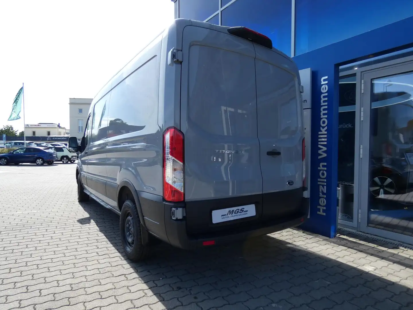 Ford Transit Kasten Trend 350L3 #Techno 10 #GJR Grau - 2