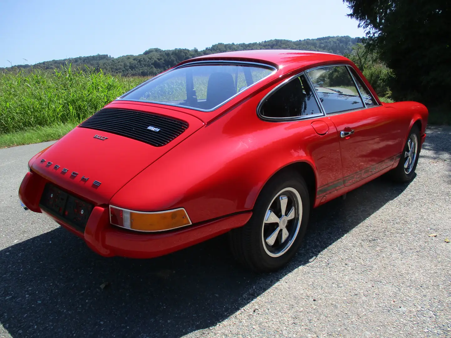 Porsche 911 T 2.4 Ölklappe UR-Modell "Matching Numbers" Rot - 2