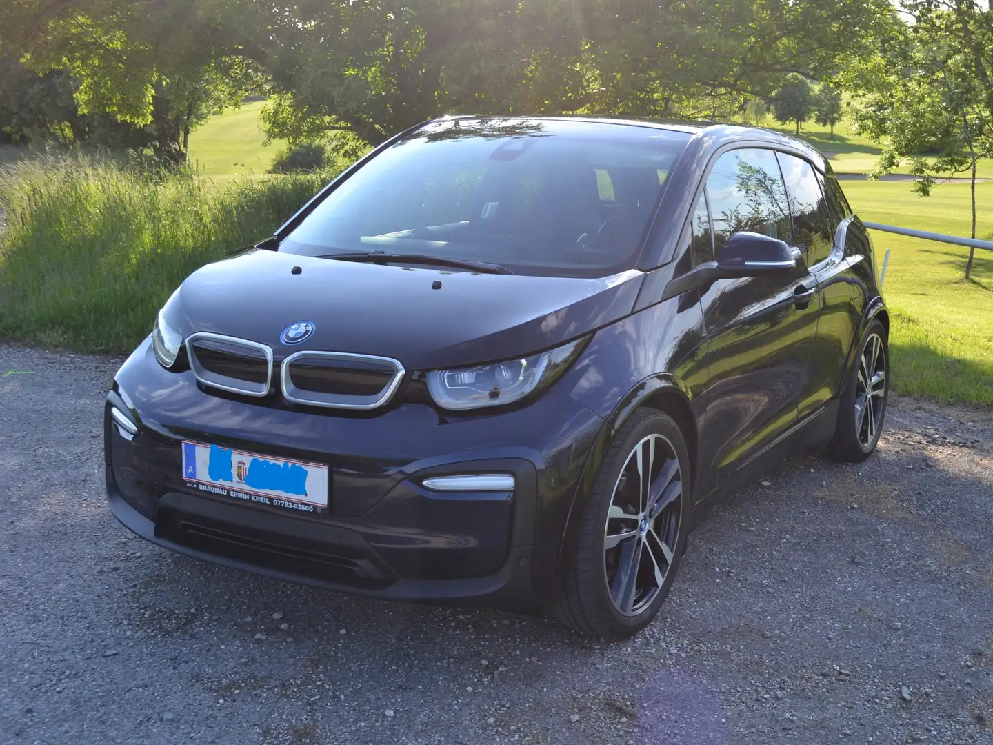 BMW i3 i3 42,2kWh Sportpaket, Leder, NAVI Pro, Soundsys Blau - 1