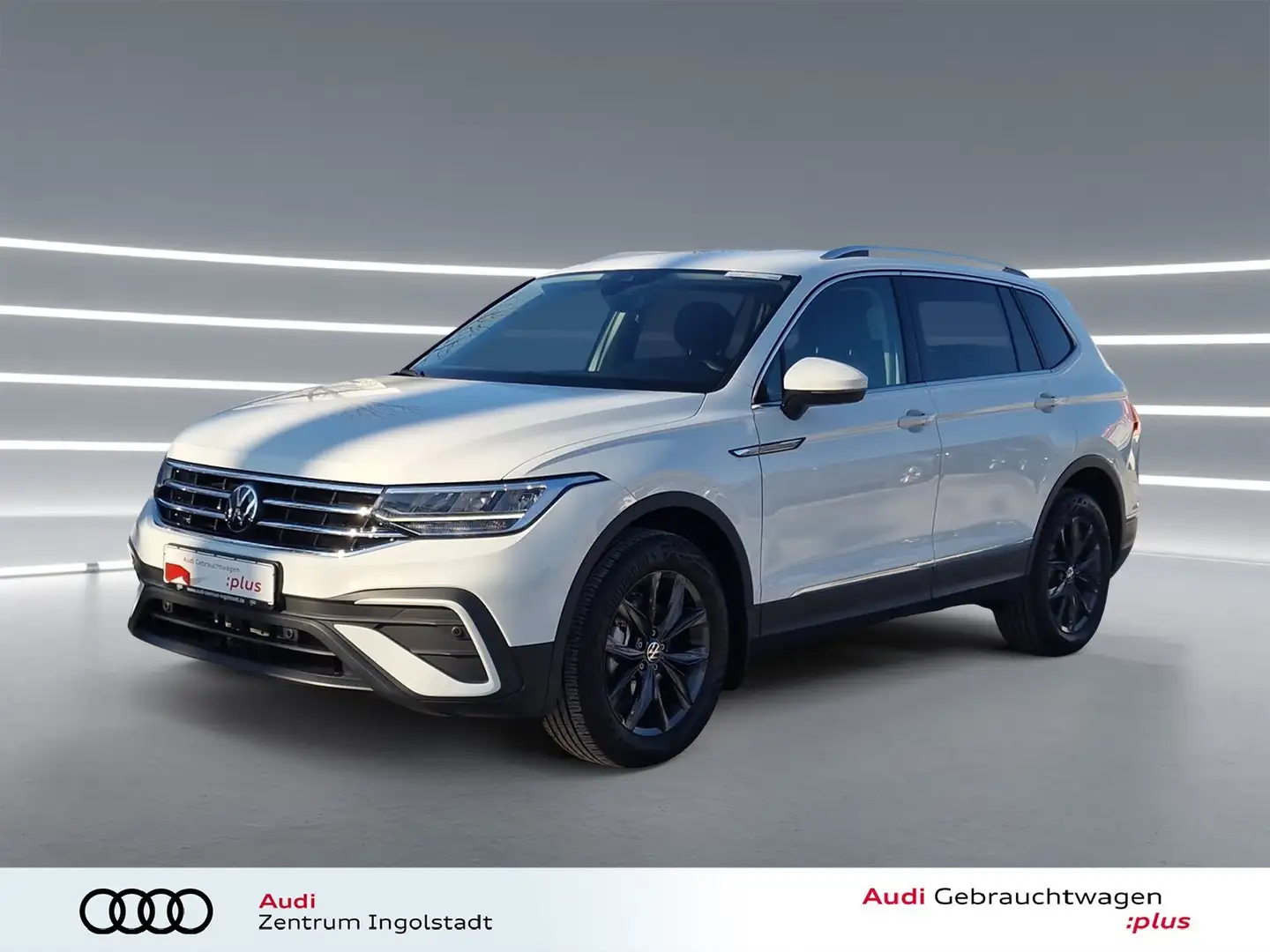Volkswagen Tiguan Allspace 1.5 TSI DSG STHZG ACC AHK Life Weiß - 2
