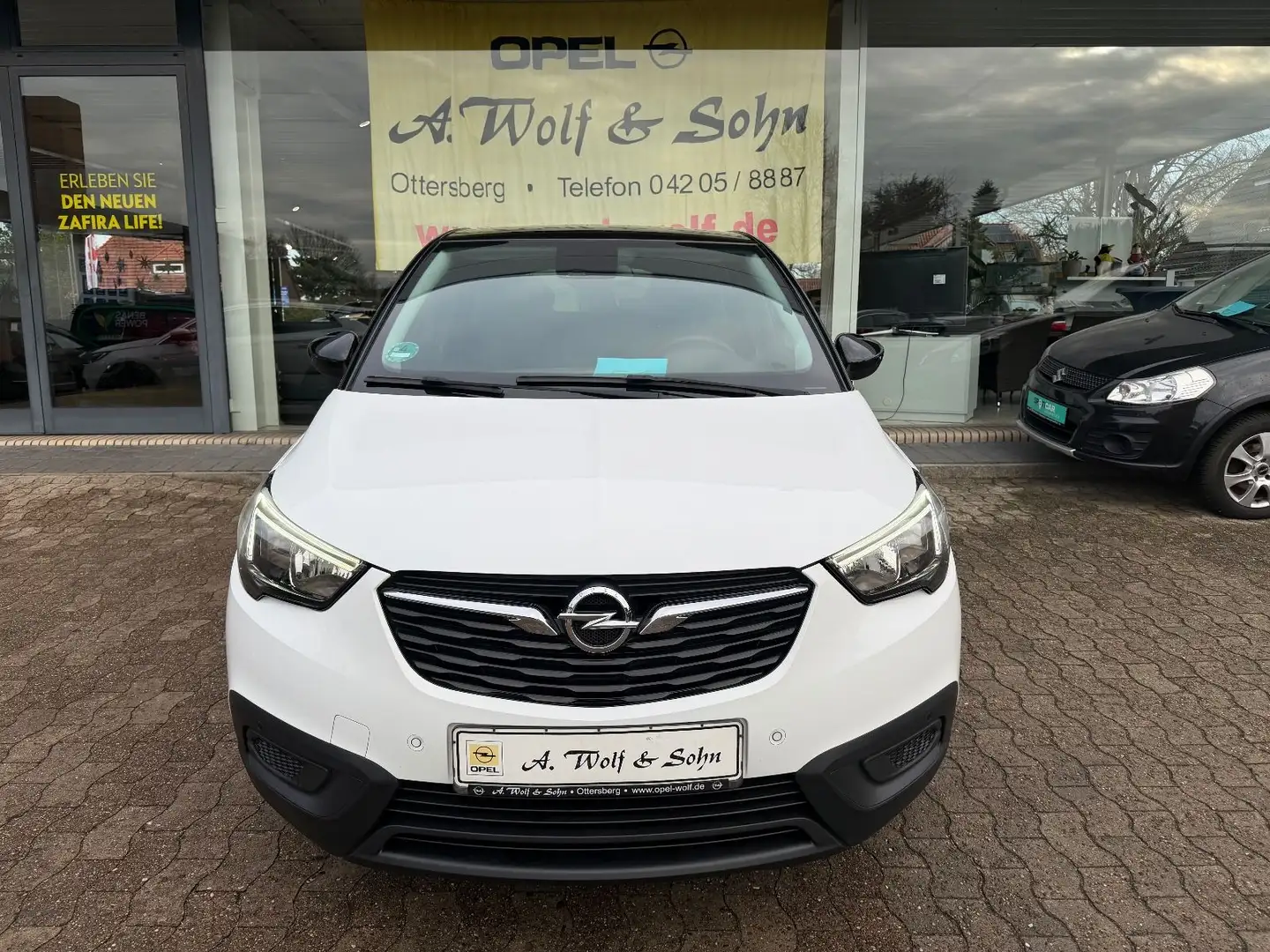 Opel Crossland X 1.2 Edition nur für Gewerbe/ Export Blanc - 2