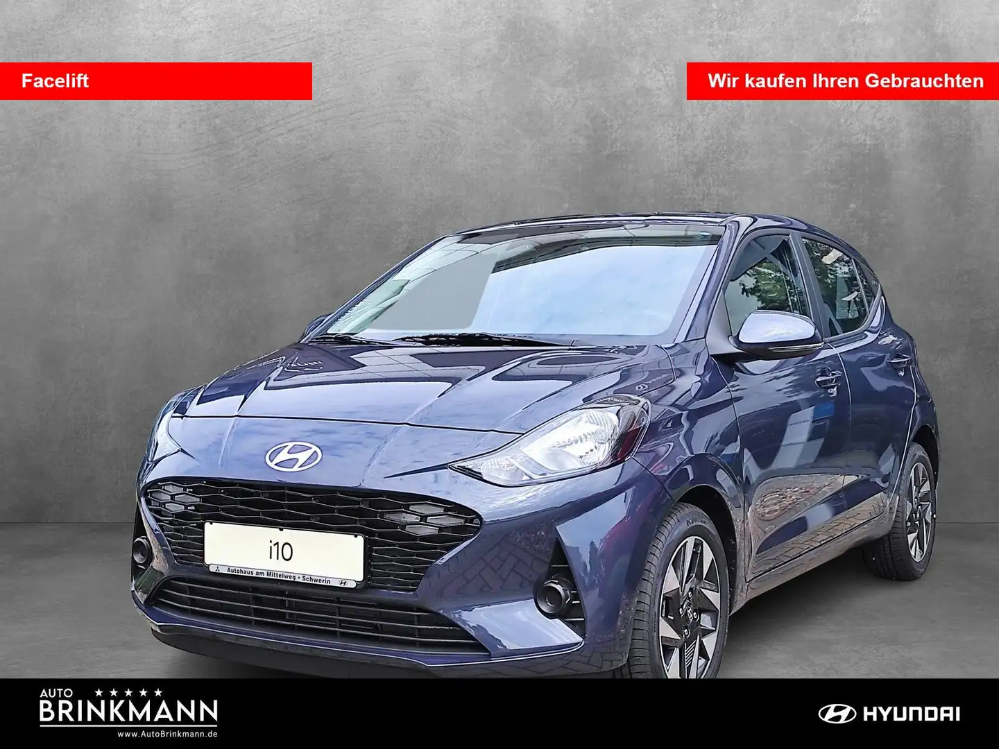 Hyundai i10 i10 1.2 Trend 5AMT (EURO 6e) MY25/SHZ/Kamera Navi Gris - 1