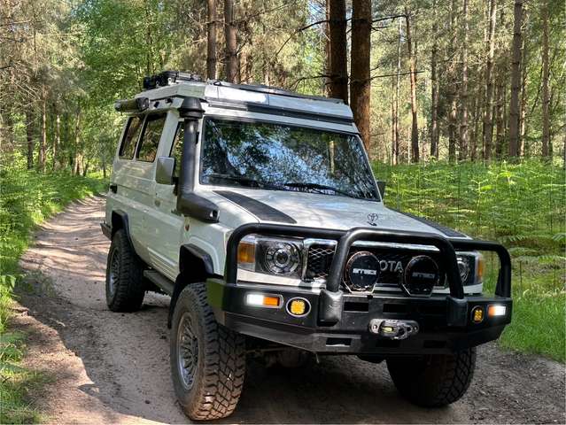 Imagine Toyota Land Cruiser GRJ78