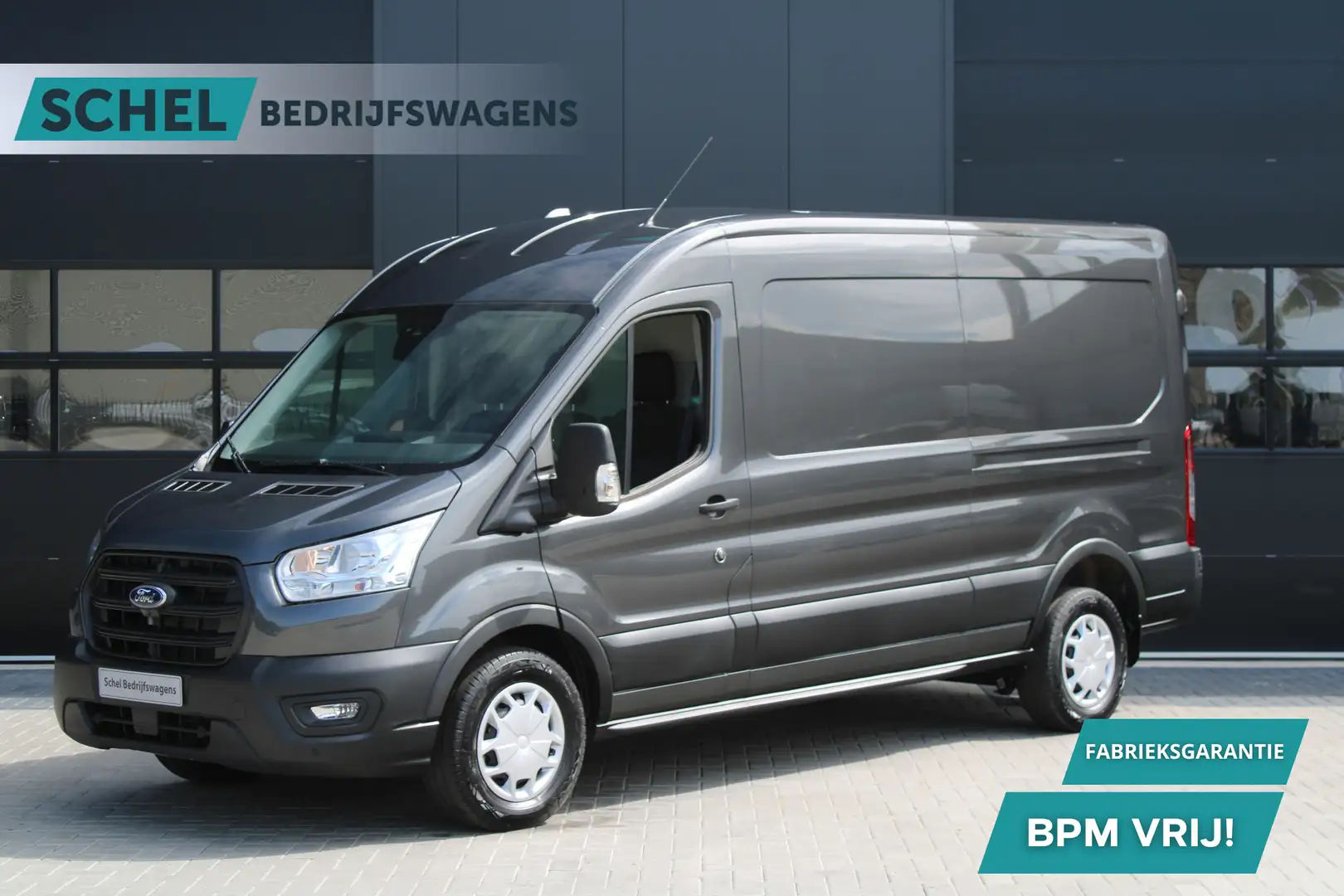 Ford Transit 350 2.0 TDCI L3H2 Trend 130pk Trend - Carplay - An Grau - 1