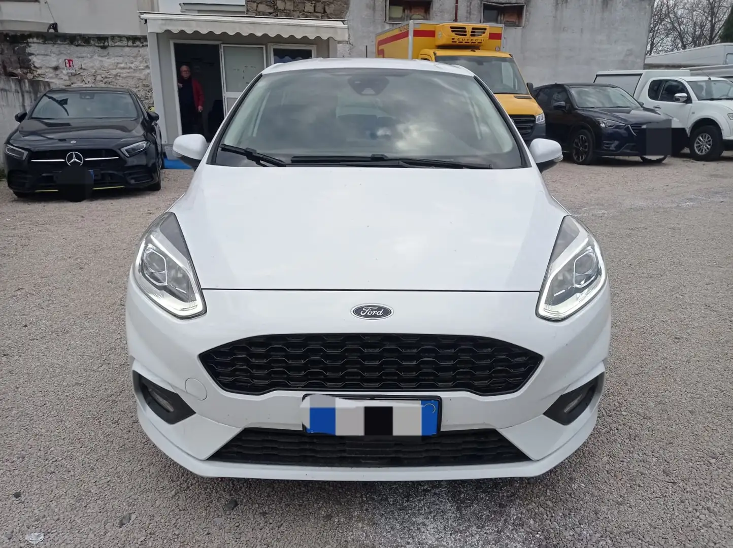 Ford Fiesta Fiesta 5p 1.5 ecoblue ST-Line s Blanc - 1
