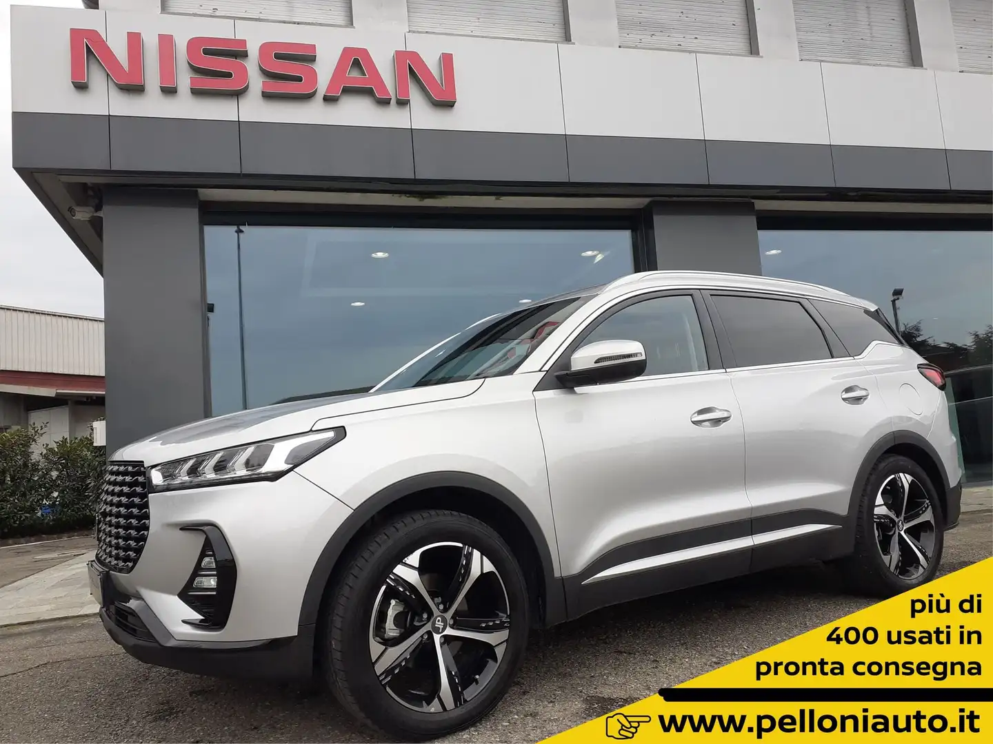 DR Automobiles DR6.0 1.5 Turbo CVT Bi-Fuel GPL 1°PROP-COME NUOVA!!! Argento - 1