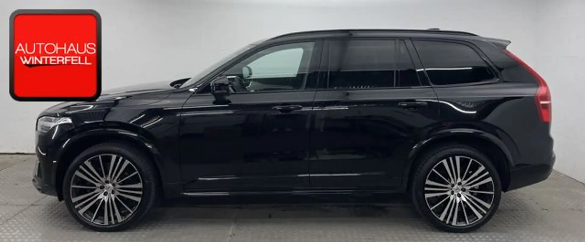 Volvo XC90 B6 B R-DESIGN AWD 7SITZ+22Z+AHK+LUFT+MEMO+ Black - 2