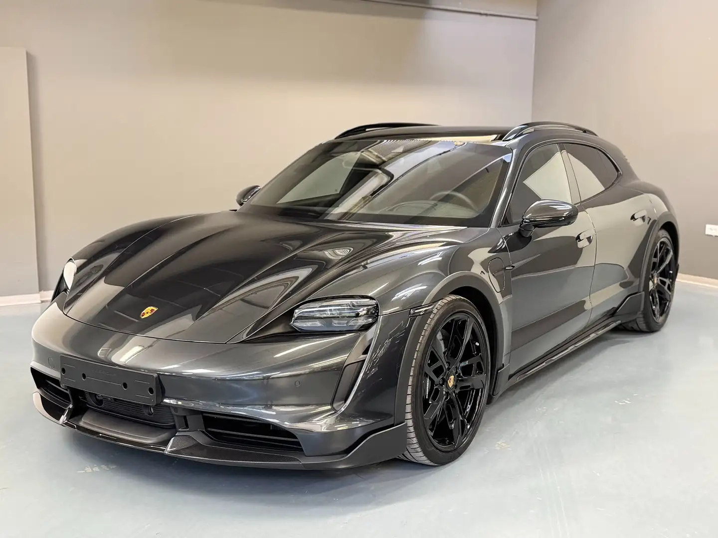 Porsche Taycan Cross Turismo Turbo S FRENI CARBO - IVA ESP. Leggi Grigio - 1