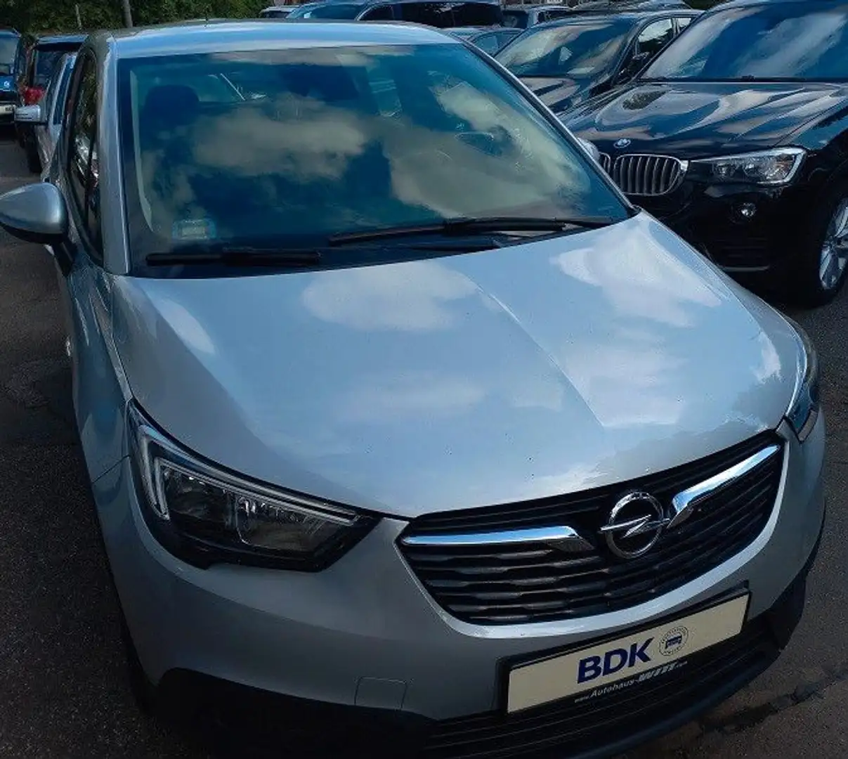 Opel Crossland X Crossland 1,2i Klima SHZ Navi Tempo GJ-Reifen BC Silber - 2