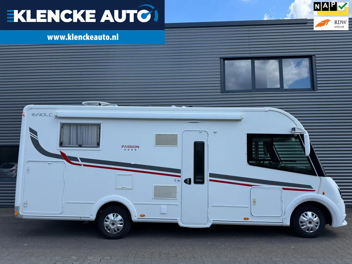 Autostar PASSION I690LC LIFT NIEUWSTAAT Queensbed Airc Wit - 1