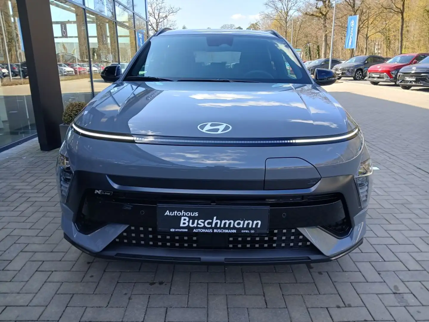 Hyundai KONA Elektro N Line +el. Heckklappe+V2L+ Gris - 2