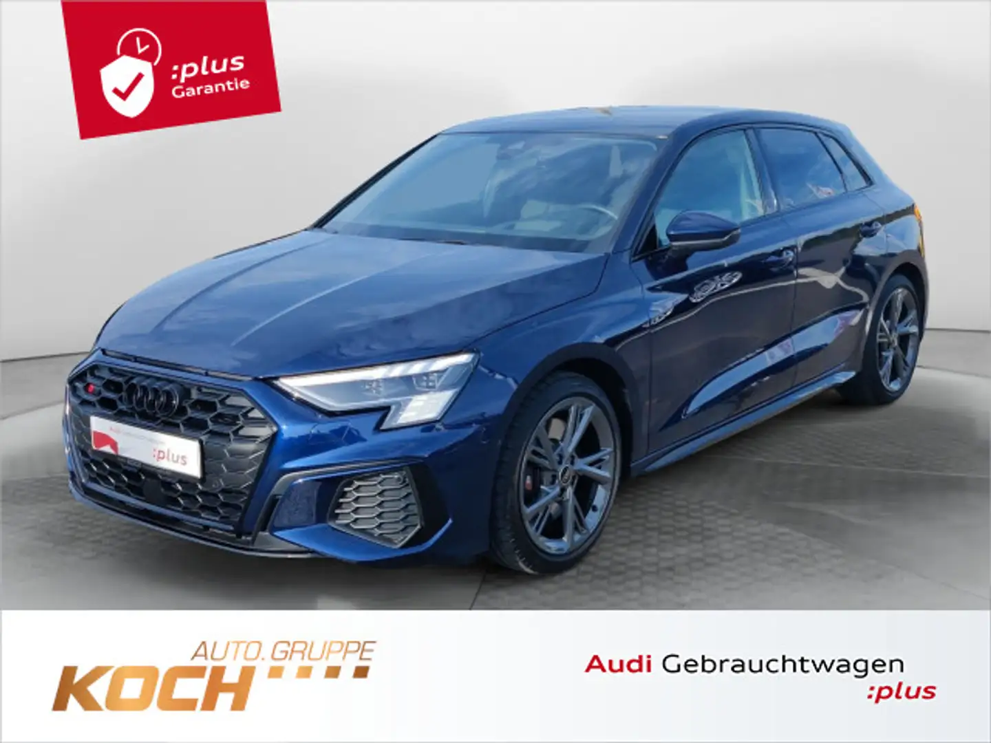 Audi S3 2.0 TFSI q. S-Tronic, Matrix, Pano, Bleu - 1