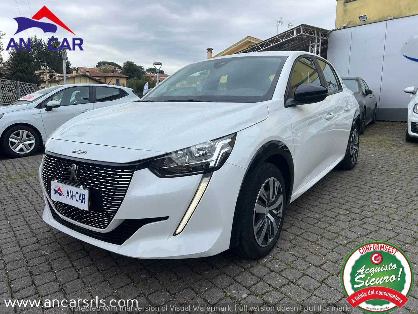 Peugeot 208 e-208 Active Pack 100kW Bianco - 1