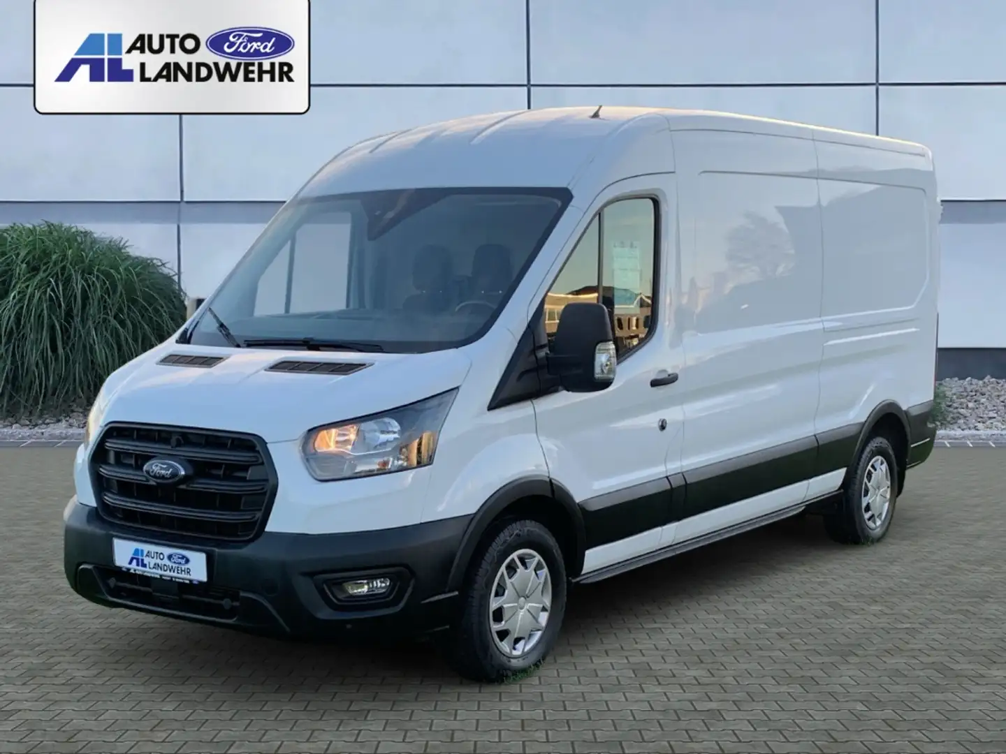 Ford Transit Kasten 350 L3 Trend DAB e-Sitze SHZ Spurhalteass. Weiß - 1