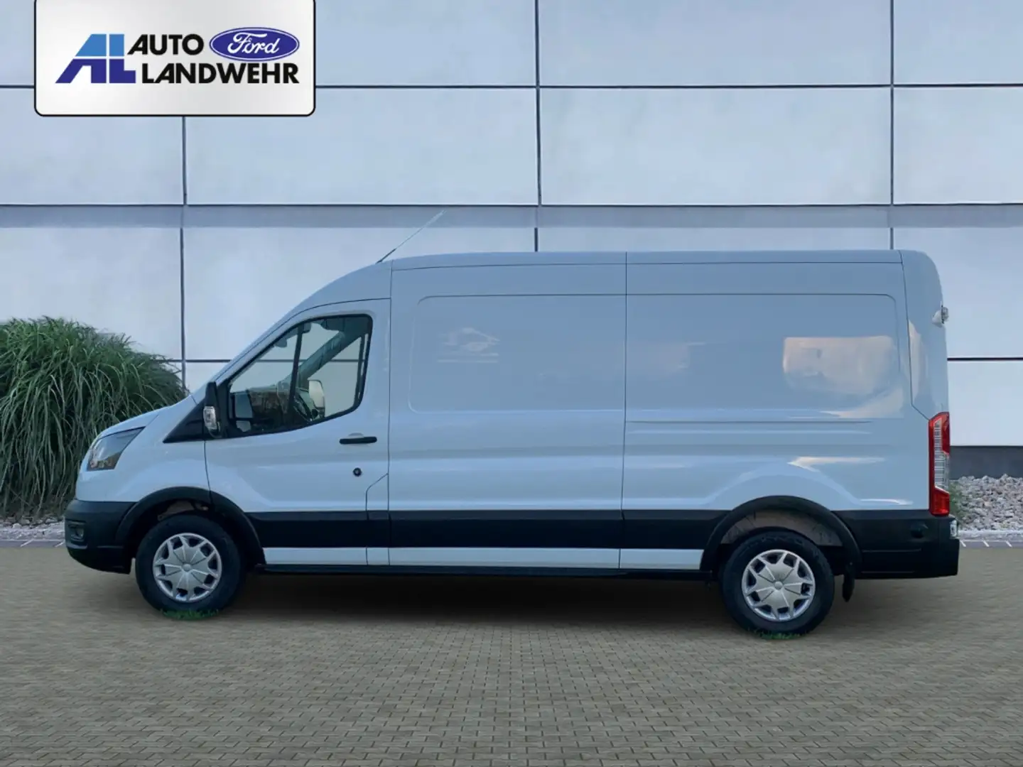 Ford Transit Kasten 350 L3 Trend DAB e-Sitze SHZ Spurhalteass. Weiß - 2