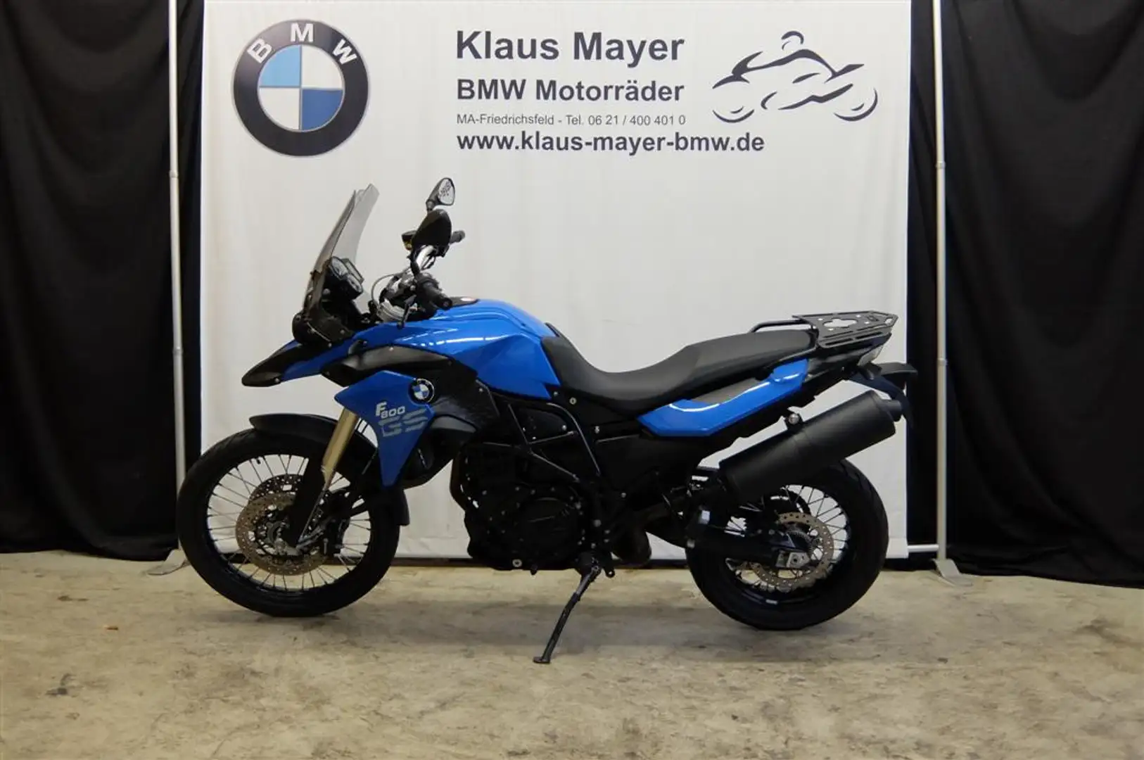 BMW F 800 GS 0 Blau - 2