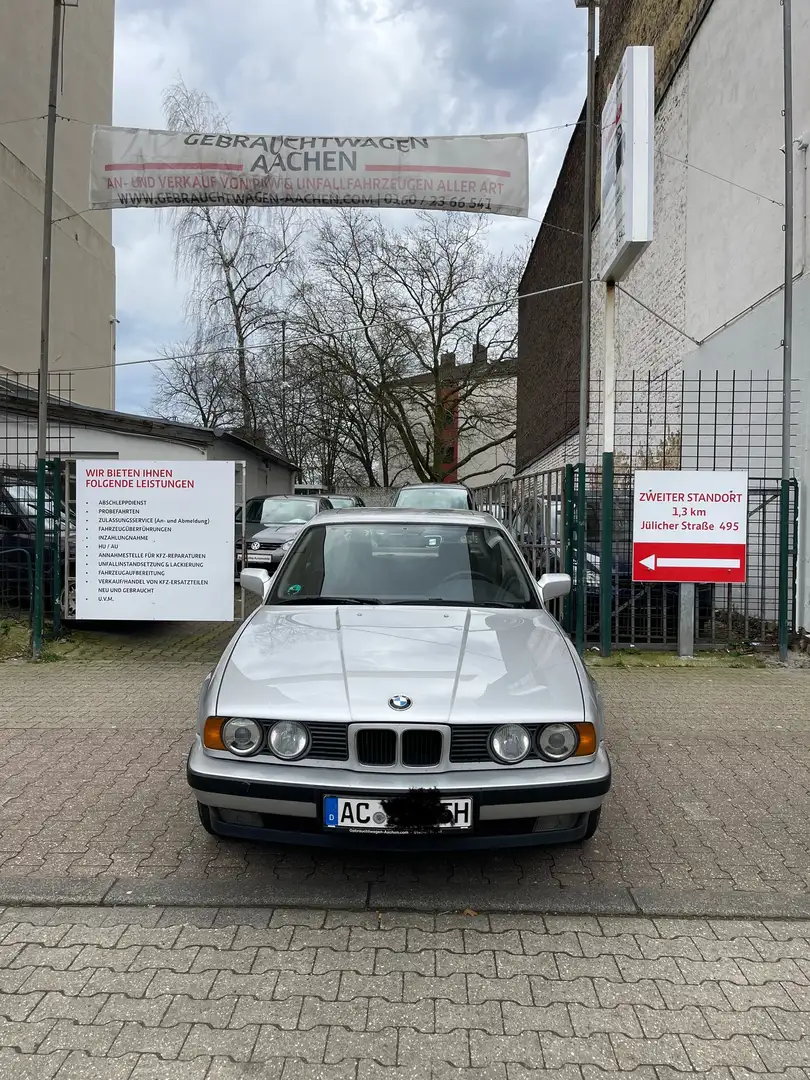 BMW 525 i 12V,e34,1989,Tüv neu,auf H angemeldet(Oldtime Argent - 1