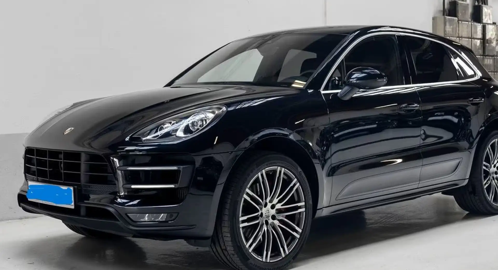 Porsche Macan Macan 3.0d S 250cv pdk my16 Zwart - 1