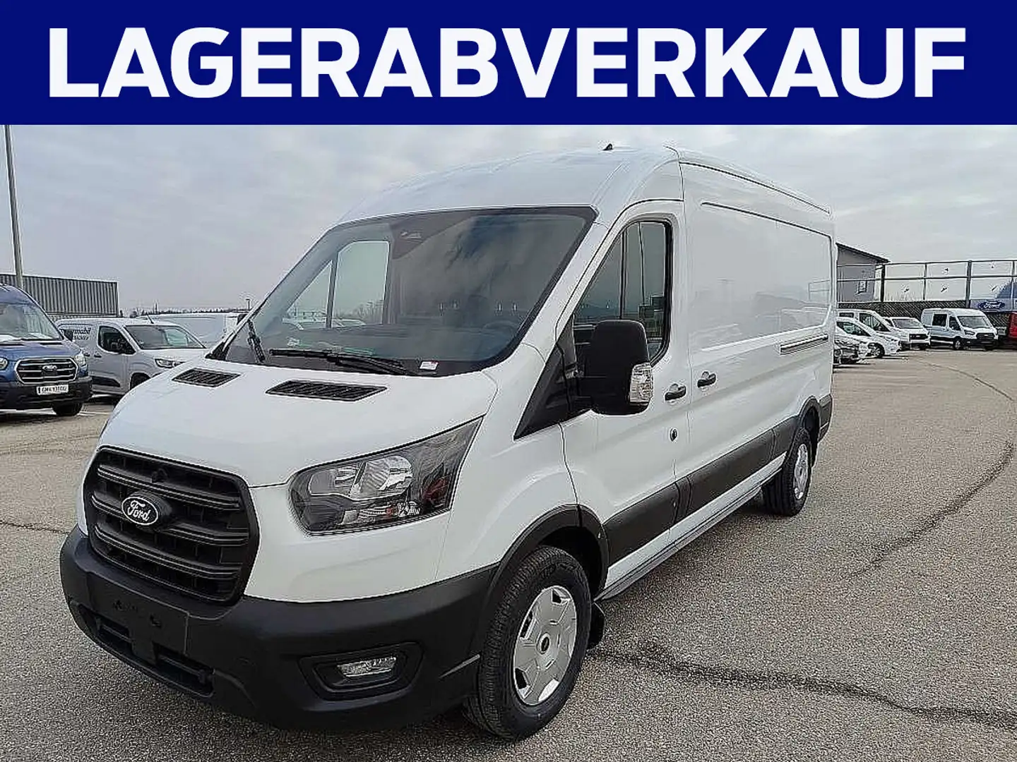 Ford Transit Transit Kasten 2,0 EcoBlue L3H2 350 Trend Weiß - 1