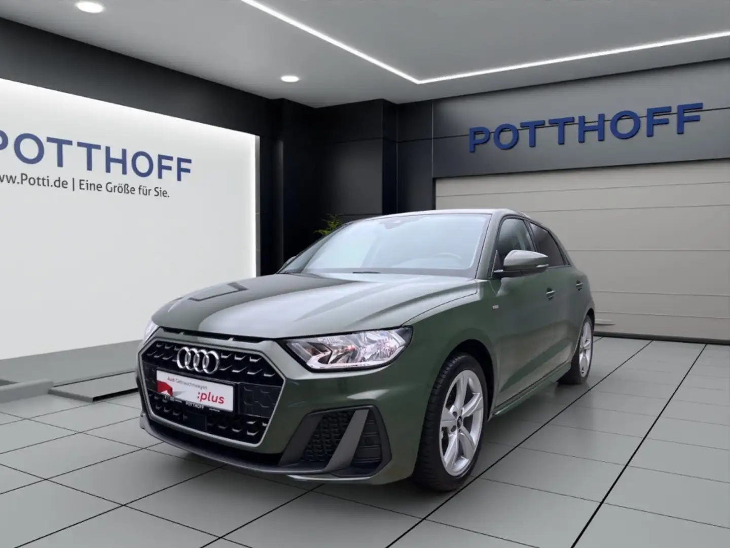 Audi A1 Sportback 30 TFSI S LINE LM17 SITZHZG VIRTUAL Grün - 1