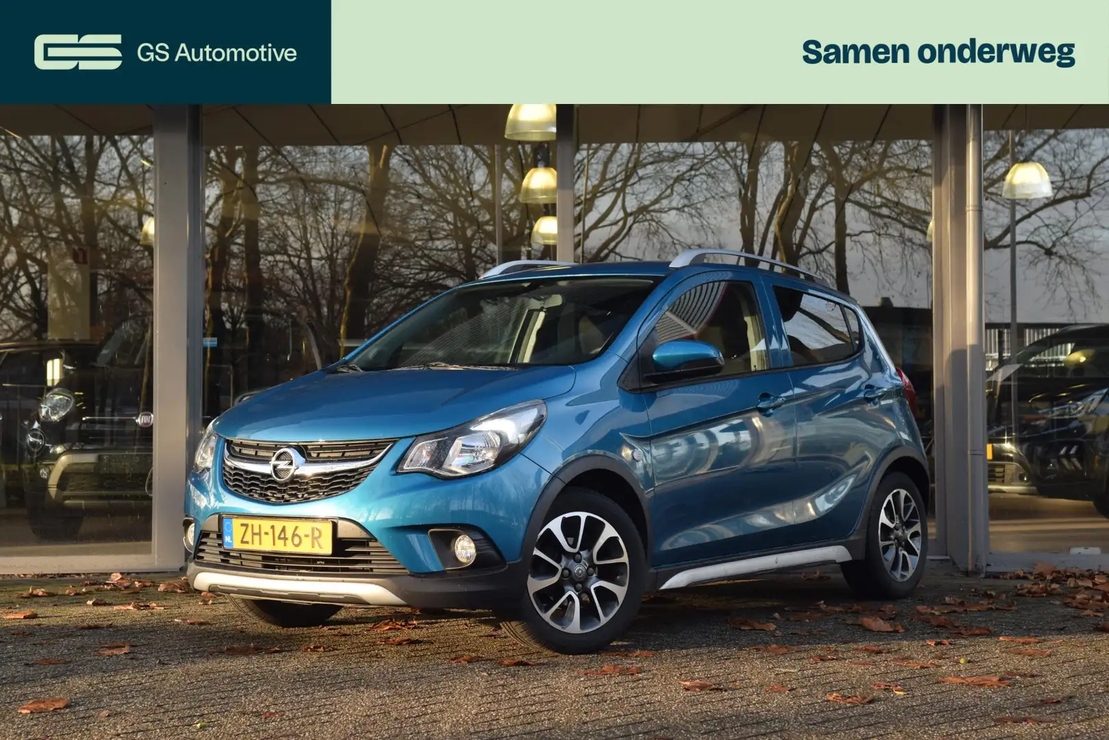 Opel Karl 1.0 Rocks Online Edition met Carplay/Airco/PDC/Lmv Blauw - 1