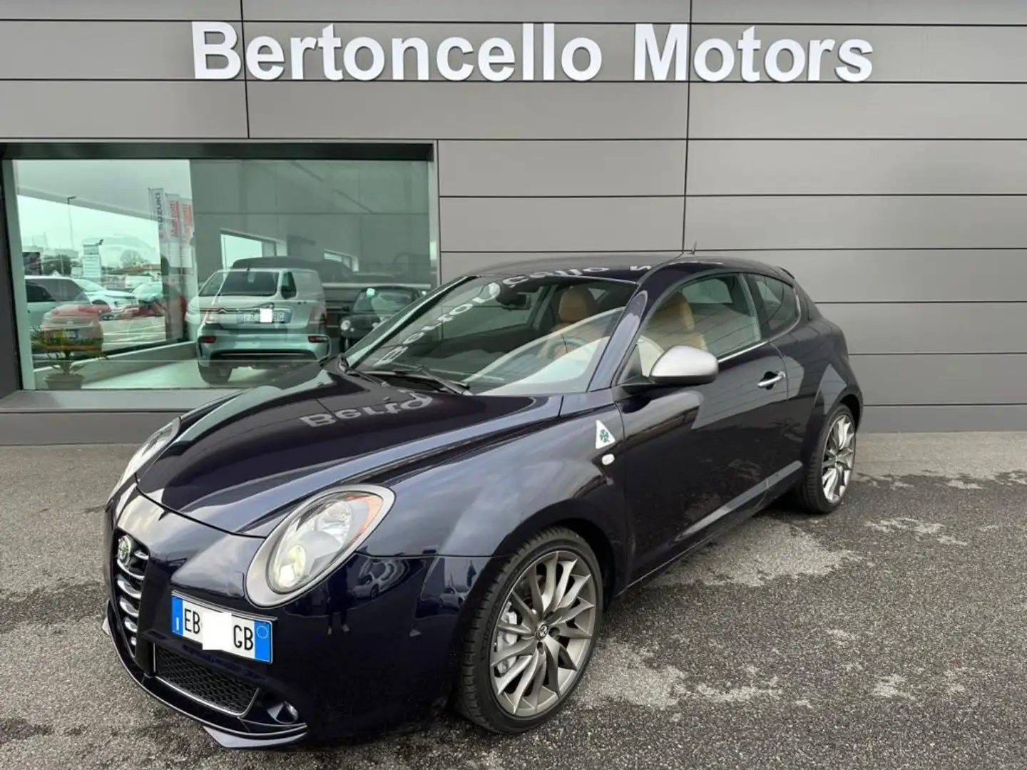 Alfa Romeo MiTo 1.4 170CV MultiAir Quadrifoglio EDIZIONE MASERATI Синій - 1