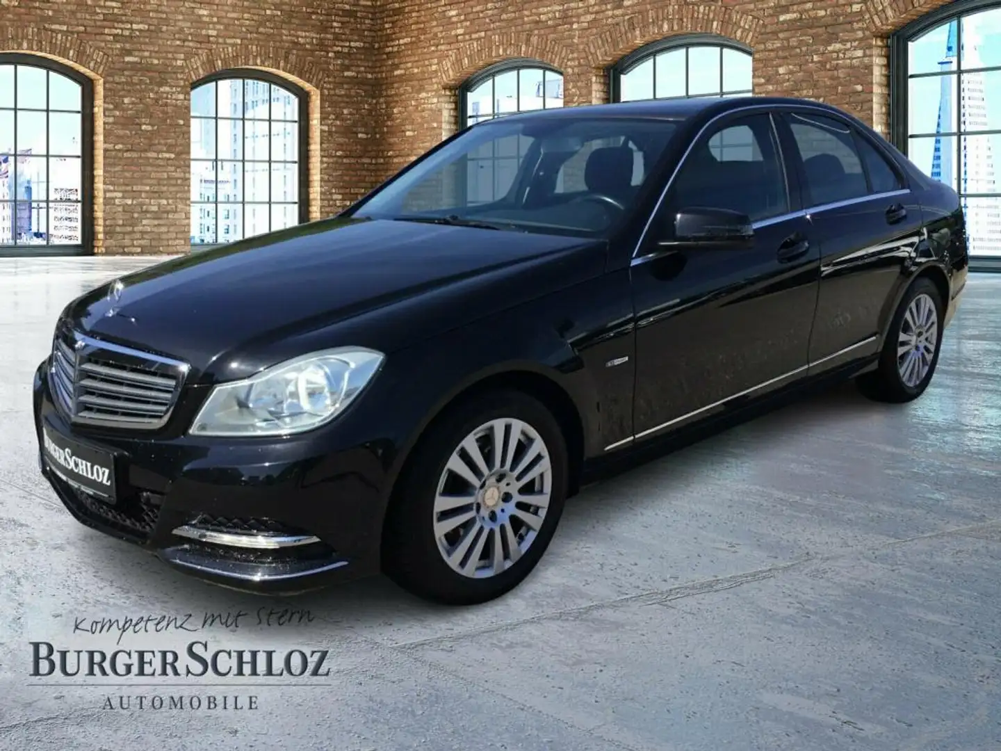 Mercedes-Benz C 200 LM PDC SHZ KlimaA AUT Noir - 1