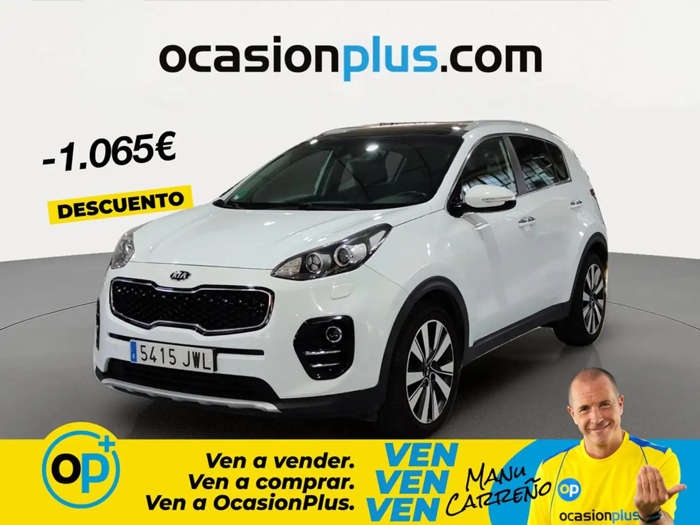 Kia Sportage 1.7CRDi VGT Eco-Dynamics Emotion 4x2 Blanco - 1