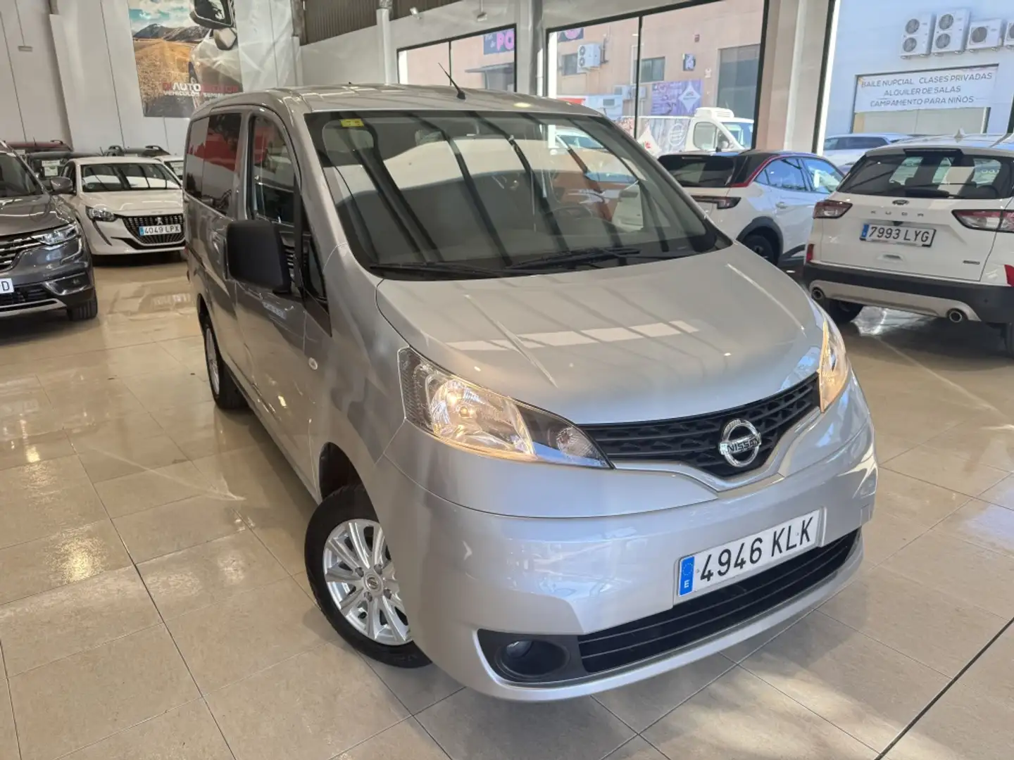 Nissan NV200 Combi 7 1.5dCi A/C Gas Comfort Gris - 2