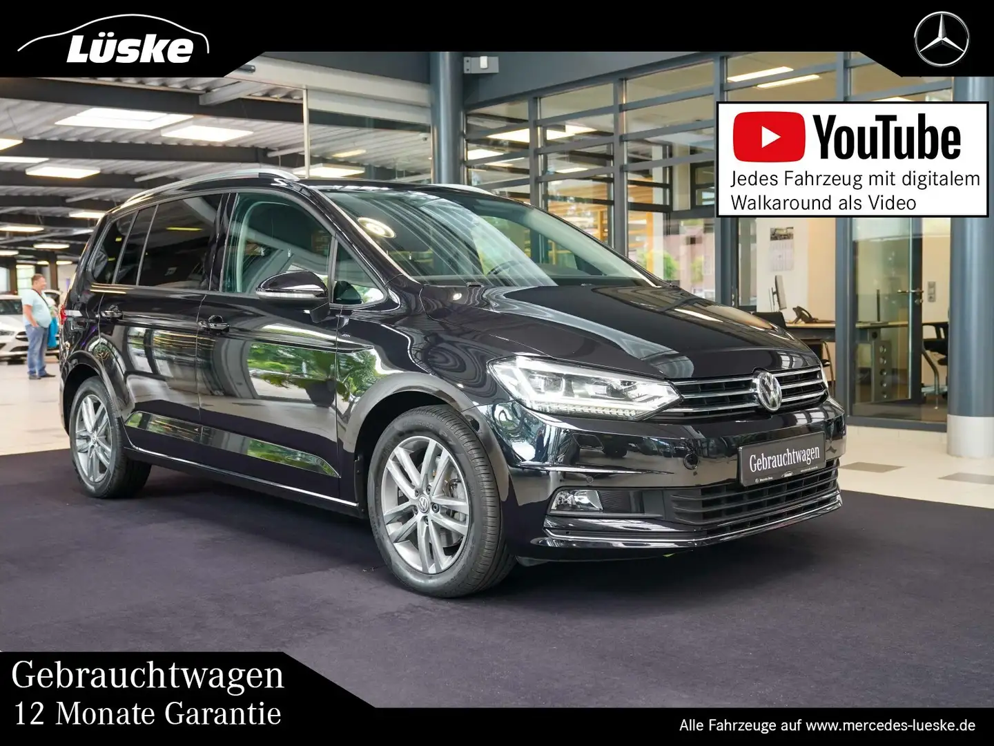 Volkswagen Touran Touran 2.0 TDI Join ACC Kamera Anhängevorrichtun Чорний - 1
