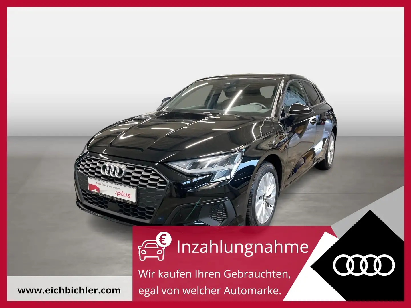 Audi A3 Sportback 40 TFSIe S tronic 2xKlima AUT LM Noir - 1