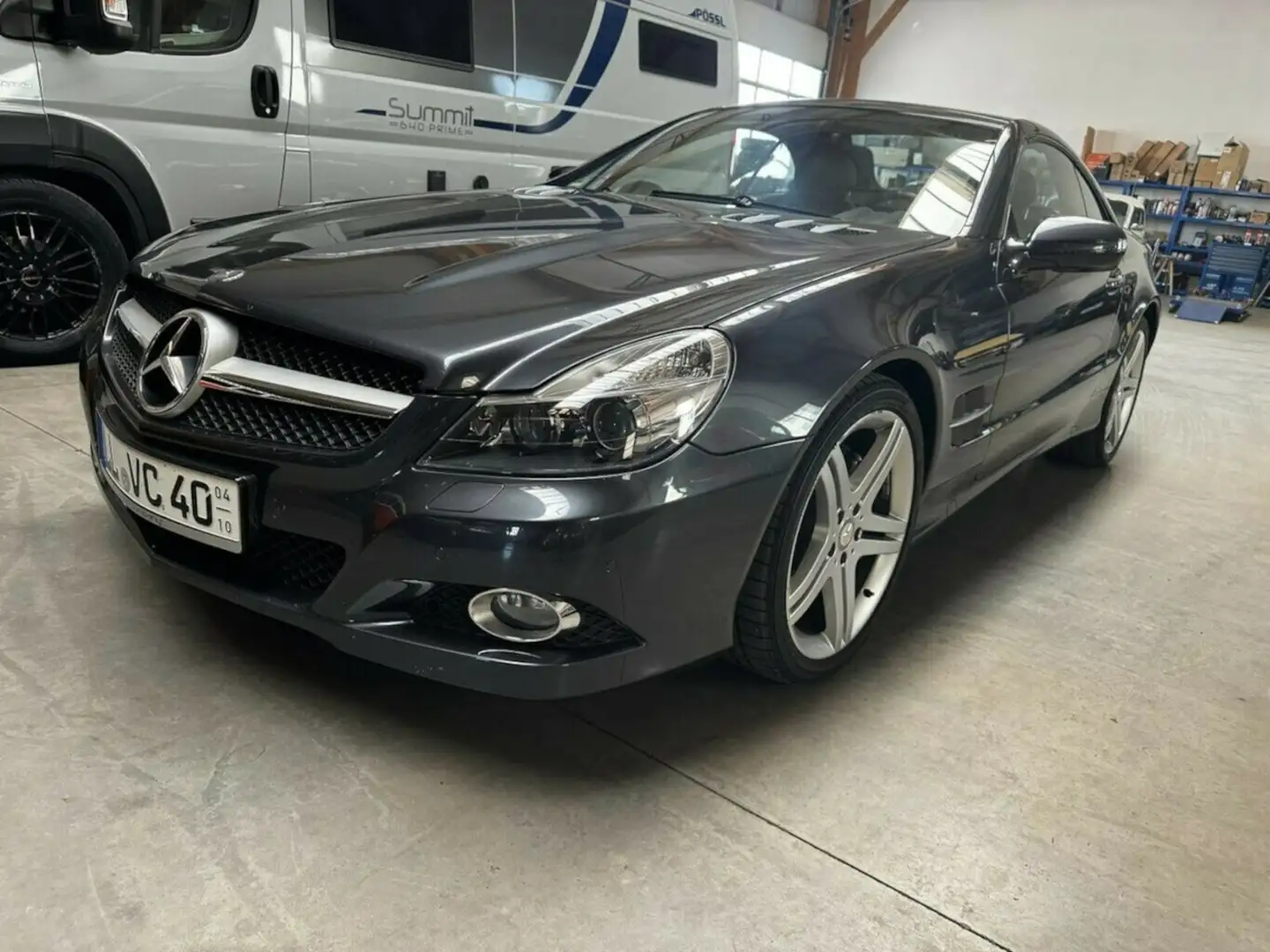Mercedes-Benz SL 350 /280 R 230 Mercedes-Scheckheft perfekt! Grau - 2
