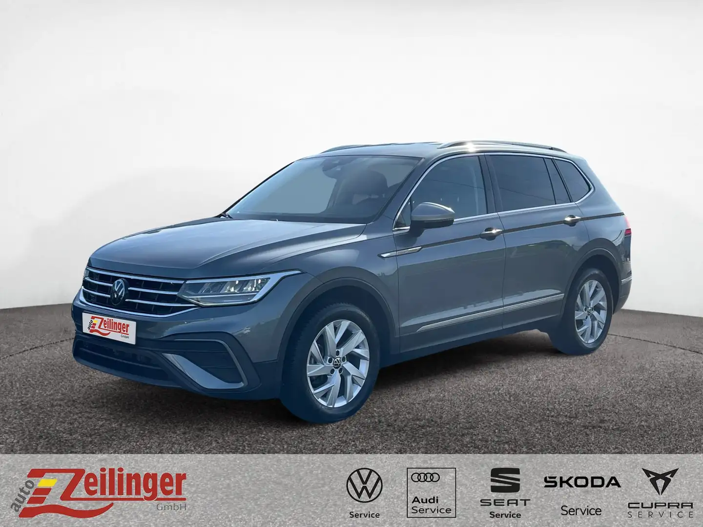 Volkswagen Tiguan Allspace Life TDI DSG|7-S|AHK|NAVI|eHECK Grau - 1
