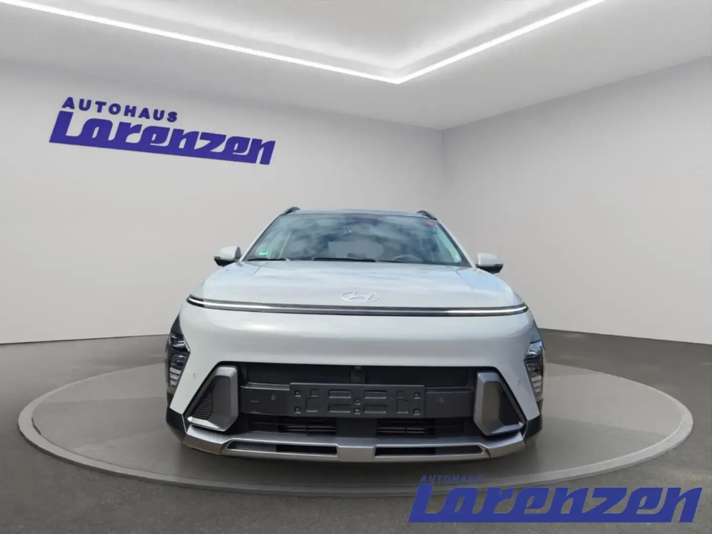 Hyundai KONA Prime 1.6 T-Gdi 198PS DCT El. Panodach Navi Leder Grau - 2