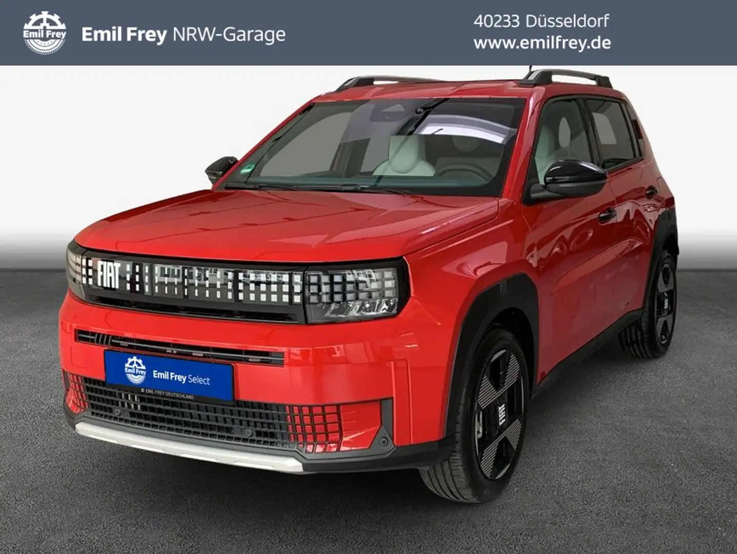 Fiat Grande Panda Hybrid 1.2 eDCT La Prima Rouge - 1