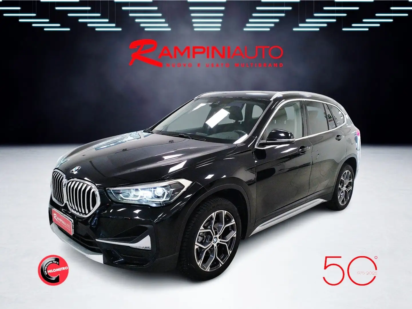 BMW X1 sDrive16d xLine Automatica km 84.000 Pronta Conseg Nero - 1