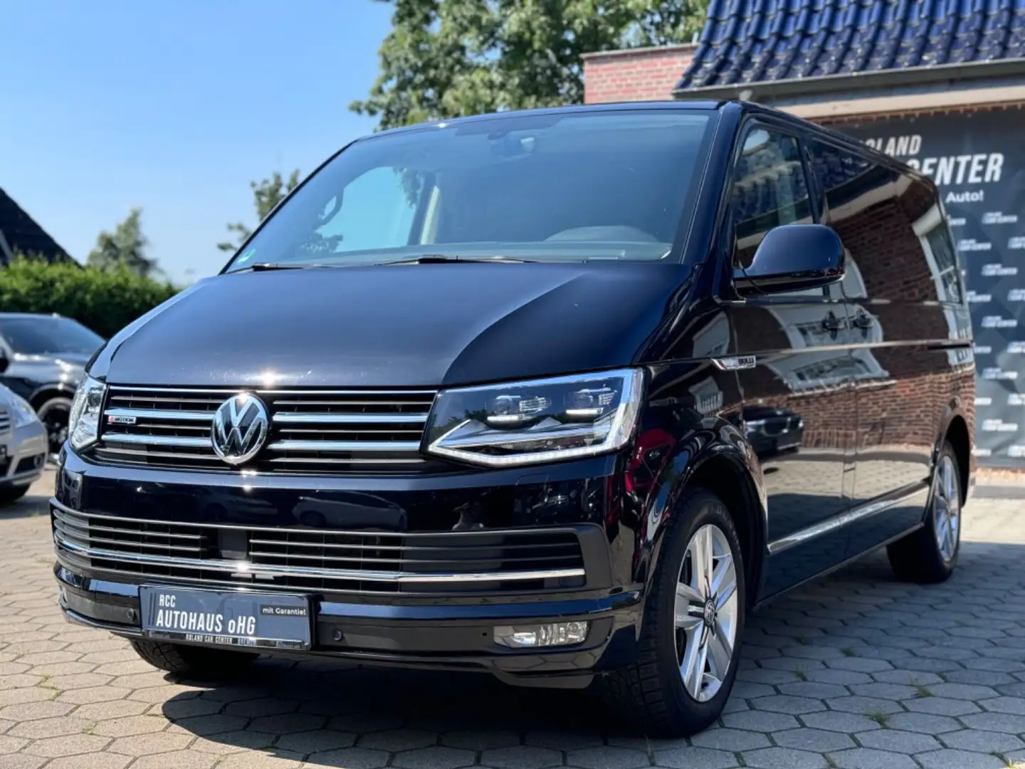 Volkswagen T6 Transporter T6 Multivan Highline 4Motion Bulli ACC Kam LED Negro - 1