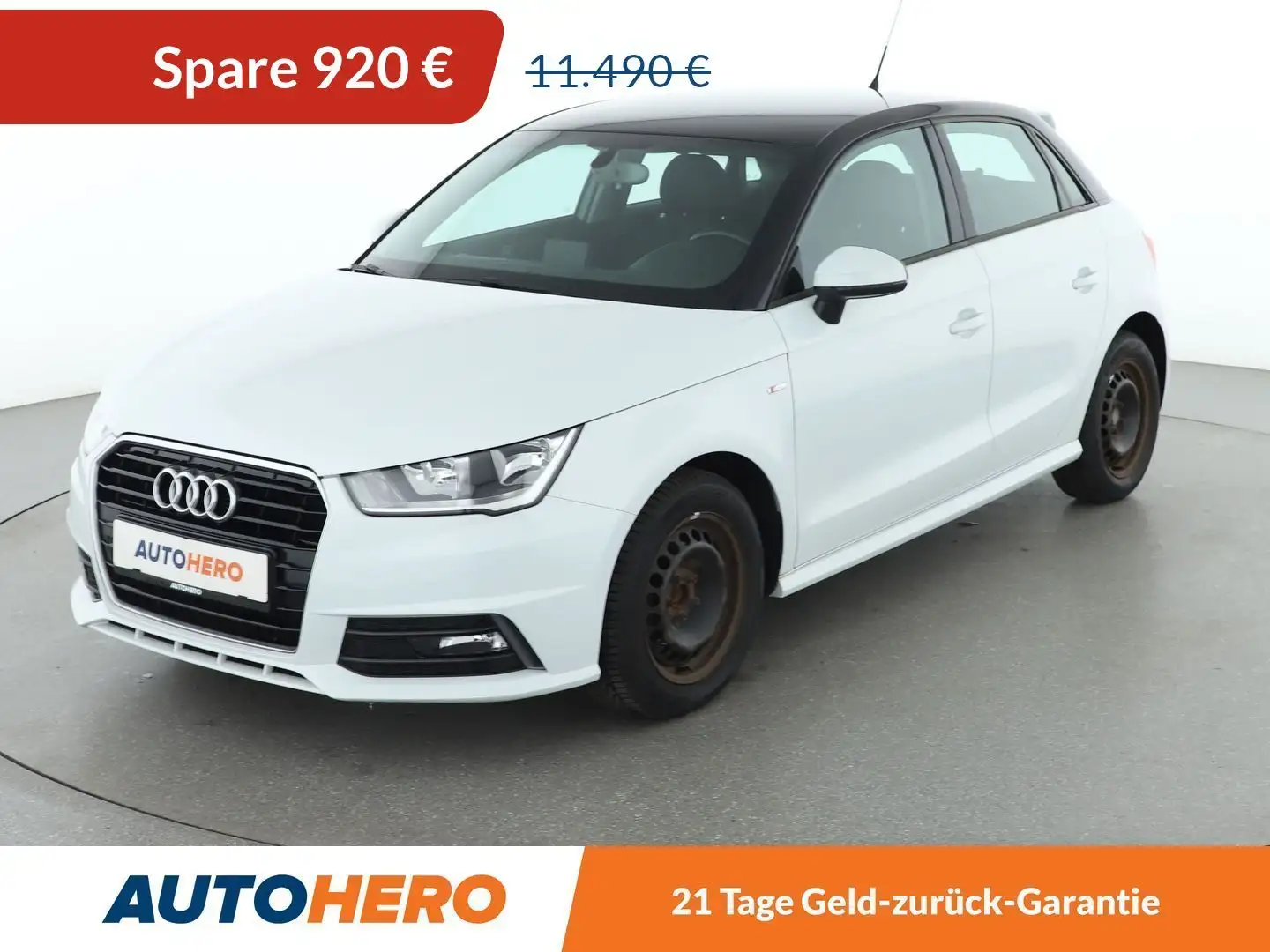 Audi A1 1.0 TFSI*PDC*SHZ*KLIMA*BLUETOOTH* Weiß - 1