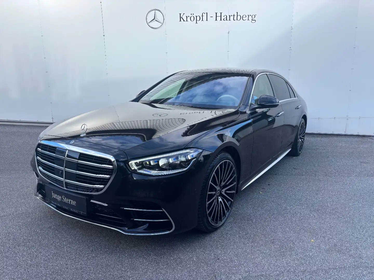 Mercedes-Benz S 450 d 4MATIC Limousine lang AMG Pano AIR FAP Schwarz - 2