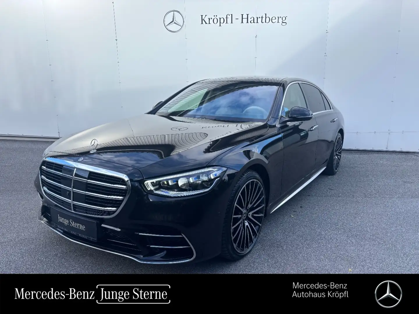 Mercedes-Benz S 450 d 4MATIC Limousine lang AMG Pano AIR FAP Schwarz - 1