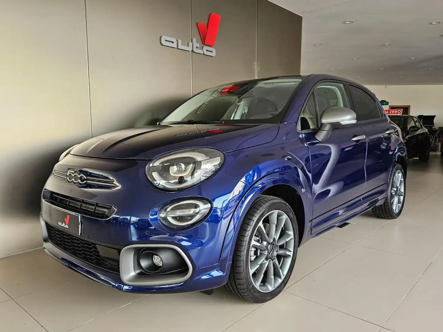 Fiat 500X 1.5 T4 Hybrid 130 CV DCT Sport+KEYLESS+CRUISE ADAT Blu/Azzurro - 2