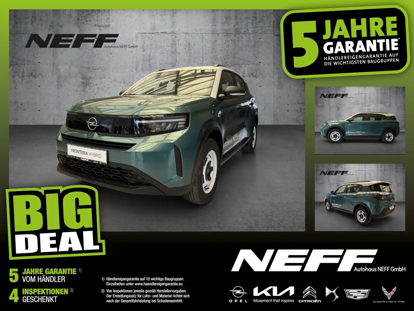 Opel Frontera 100kW 1.2 Edition +PDC SpurH Vert - 1