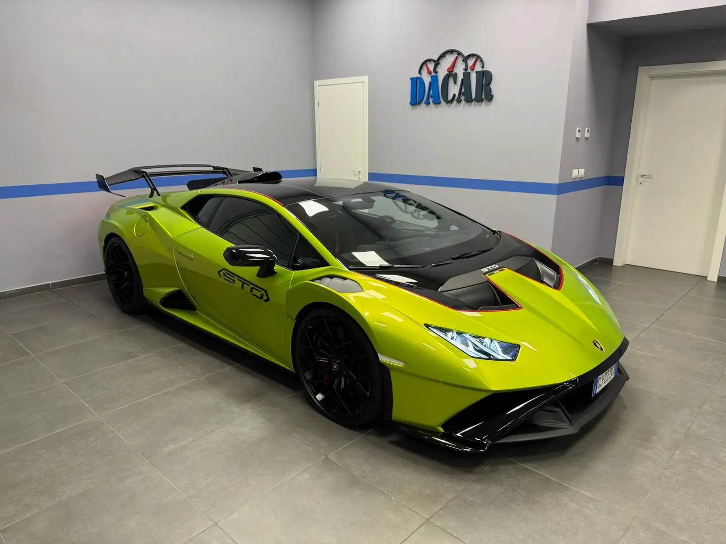 Lamborghini Huracán LAMBORGHINI HURACAN STO 5.2 640 cv IVA DEDUCIBILE Verde - 1