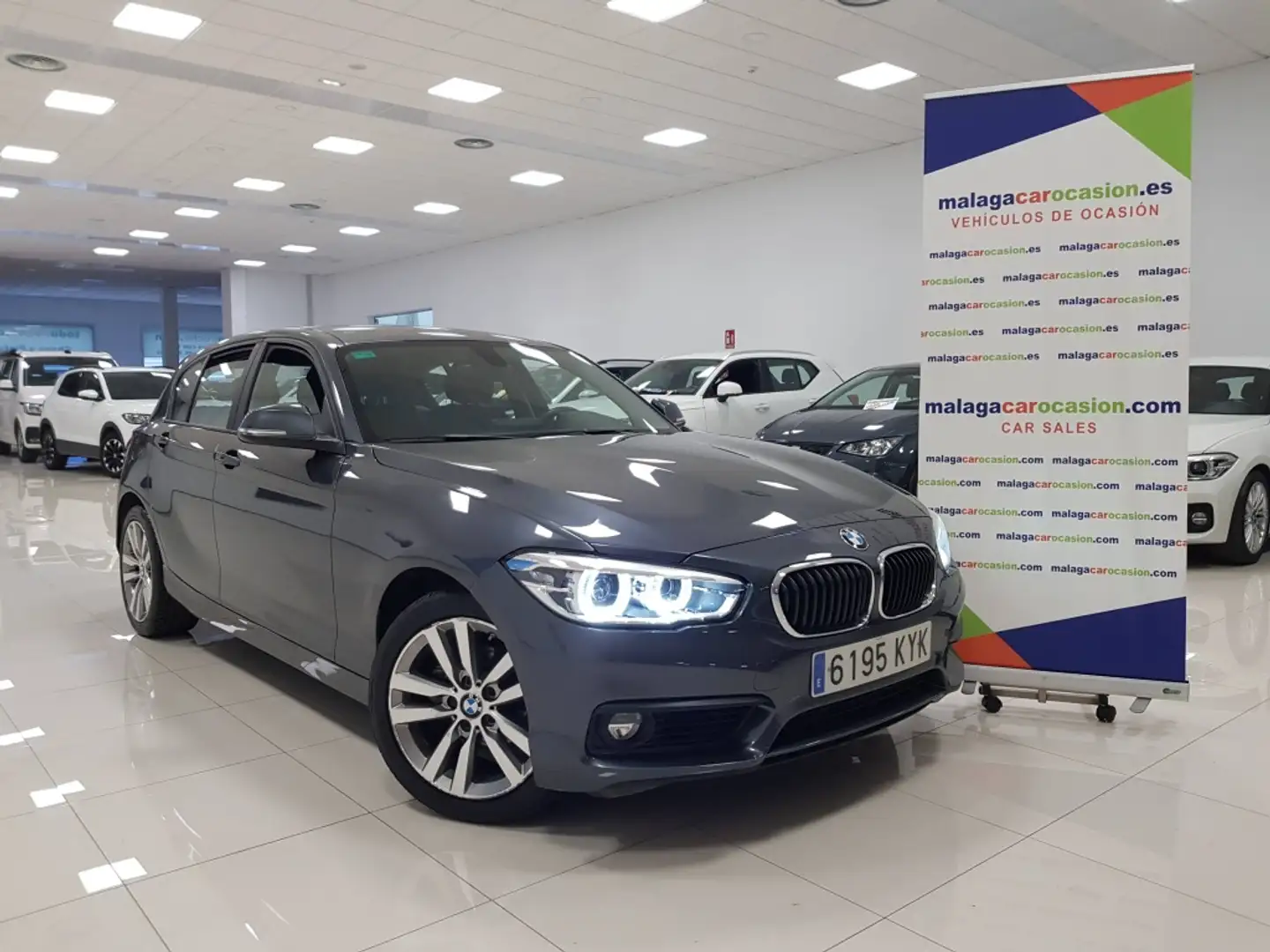 BMW 118 118iA Gris - 1