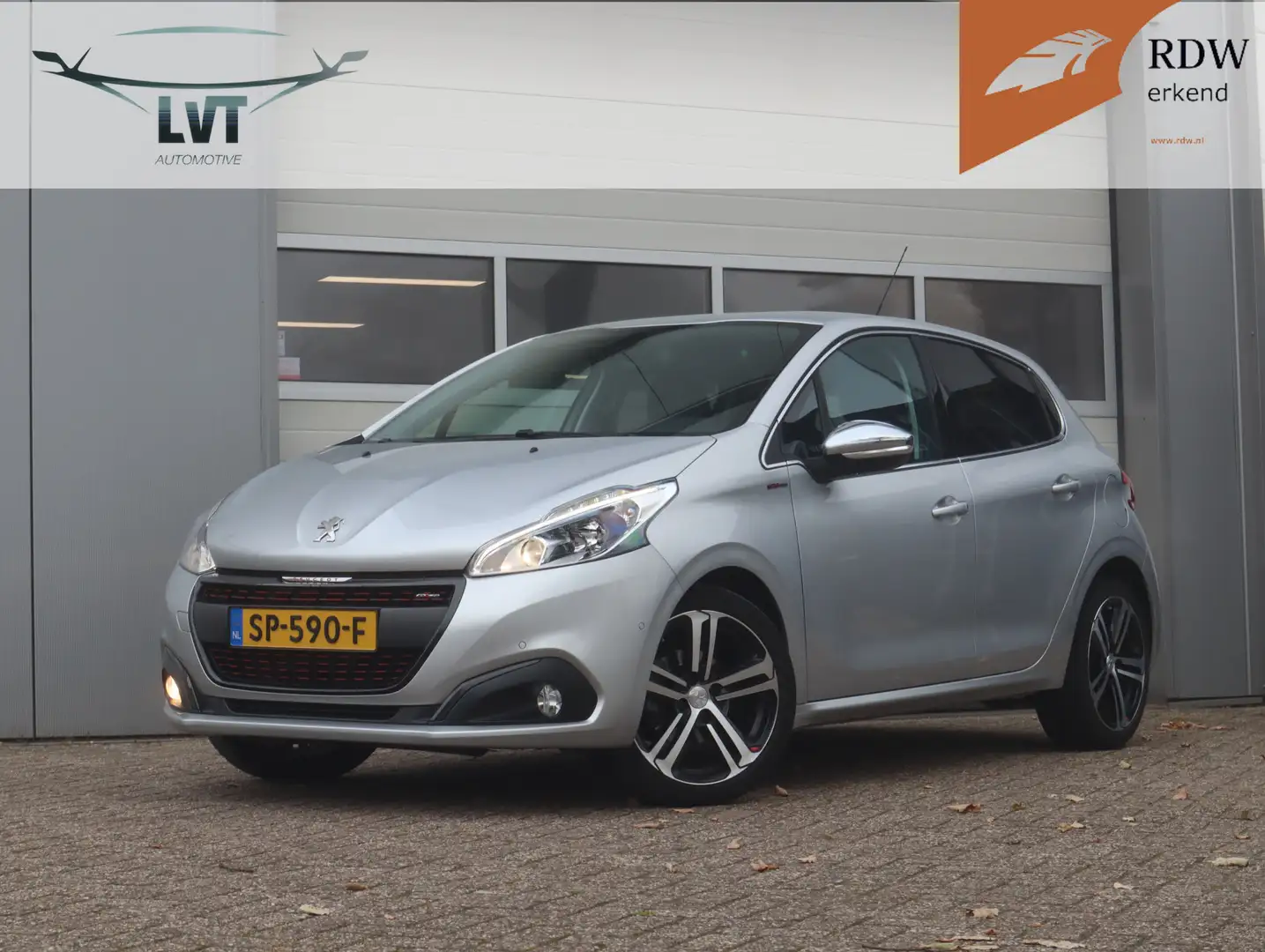 Peugeot 208 1.2 PureTech GT-line Automaat / Camera / Half-Lede Grijs - 1