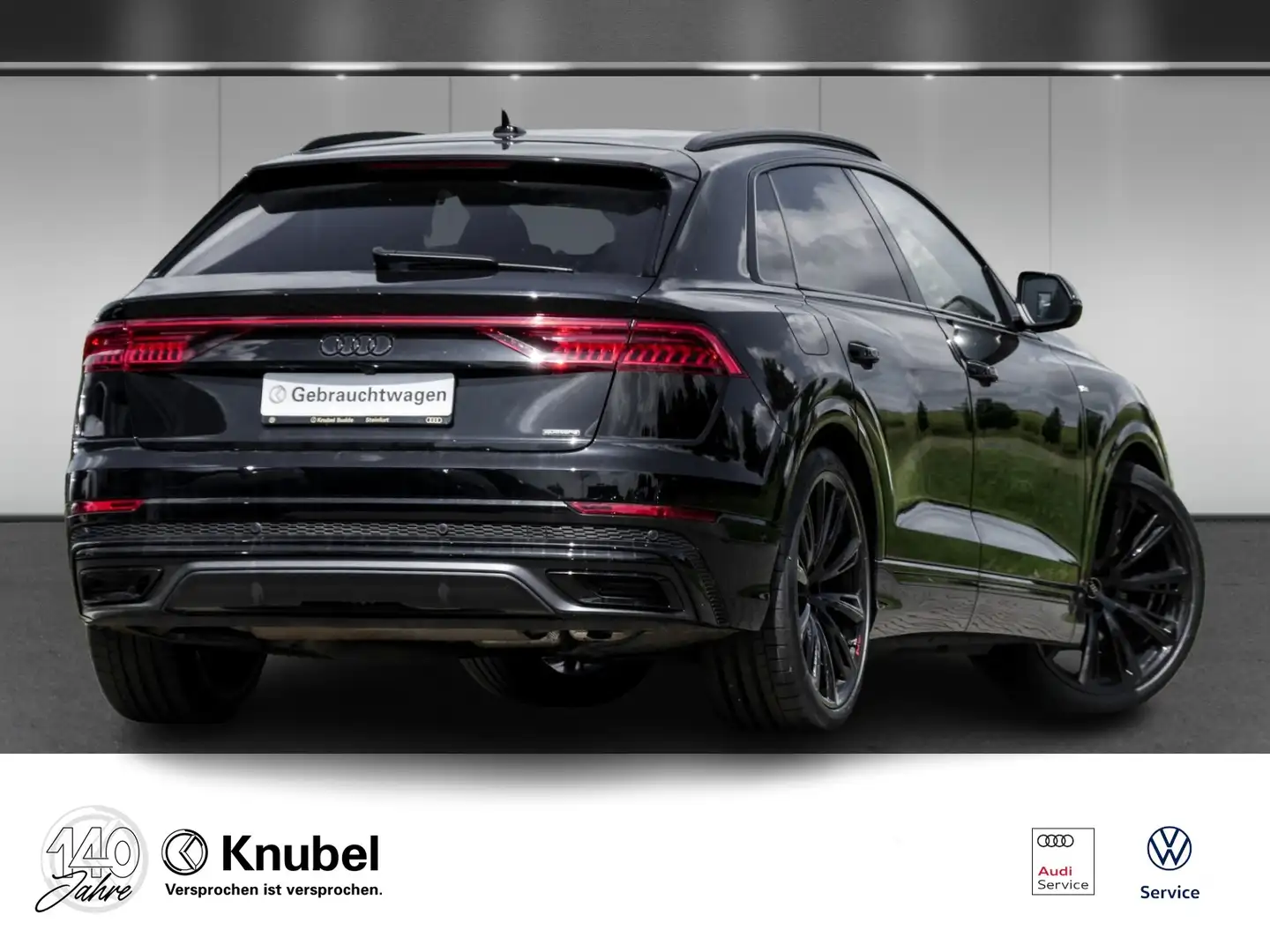 Audi Q8 50 TDI S line Matrix Standh. 23" Leder AHK Tour... Zwart - 2